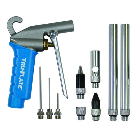 Tru-Flate F1 Series 10 Piece HI FLO Blowgun Kit product photo