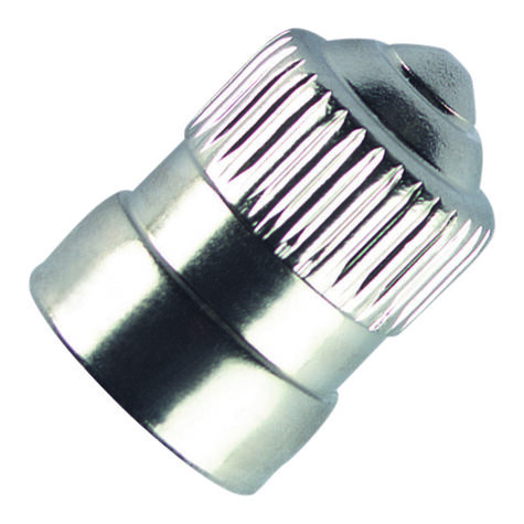 Tru-Flate Cap Dome Type Valve VC3 Brs Nickel Plt product photo