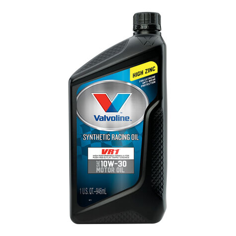 Valvoline VR-1 SAE 10W-30 Racing Oil - Quart product photo