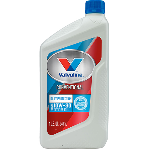 Valvoline Premium Conventional Motor Oil SAE 10W-30 - Quart product photo