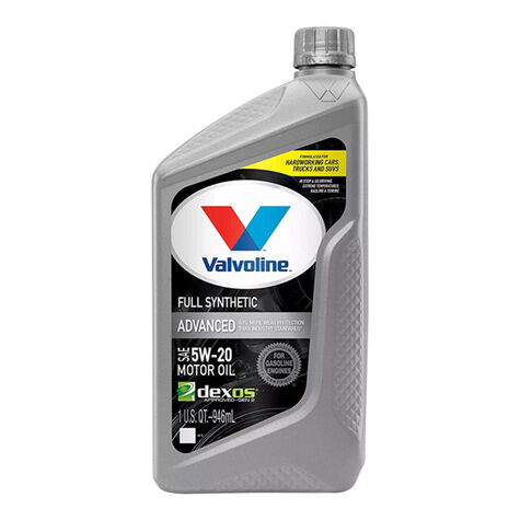 Valvoline SynPower Full Synthetic SAE 5W-20 Motor Oil - Quart product photo