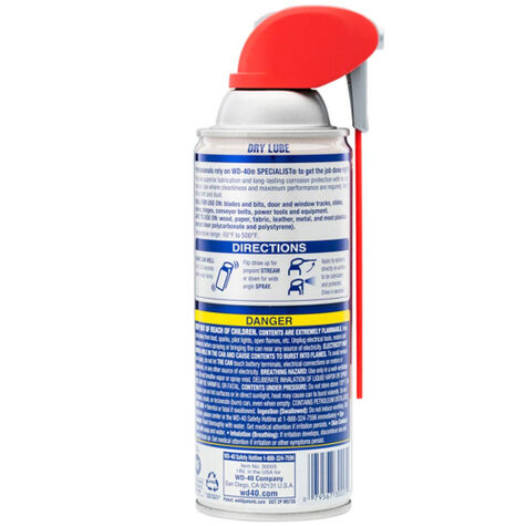 WD-40 Specialist Dry Lube PTFE Spray - 10 oz. product photo