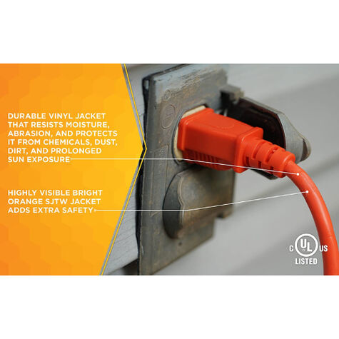 WOODS 50' EXTENSION CORD 16/3 product photo