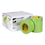 3M Green 1.5in Mask Tape - 4 Pk product photo