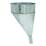 LubriMatic Offset Galvanized Steel Funnel - 5 qt. product photo