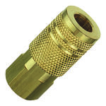 Amflo 1/4" I/M Design  x 1/4" FNPT Brass Coupler product photo