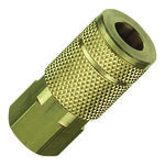 Amflo 1/4" T Design  x 1/4" FNPT Brass Coupler product photo