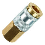 Amflo 1/4" HI FLO Design  x 1/4" FNPT Brass Coupler product photo