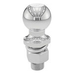 Curt 2" Trailer Ball (1" X 2-1/8" Shank, 6,000 Lbs., Chrome) product photo