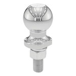 Curt 2" Trailer Ball (3/4" X 2-1/8" Shank, 3,500 Lbs., Chrome) product photo