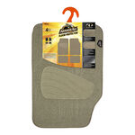 Armor All Luxury Carpet Floor Mats, Tan - 4 PC product photo