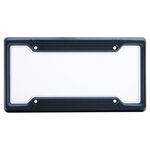 Custom Accessories Bumper Guard License Plate Frame Unbreakable Clear Shield - Black product photo