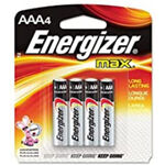 Energizer E92BP-4 AAA Max Alkaline Battery product photo