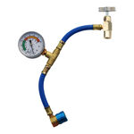 FJC R-134a U-Charge Hose w/Charging Gauge For Self Sealing Cans product photo