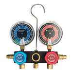 FJC R-1234yf Manifold Gauge Set In Case w/Hoses and Adapters product photo