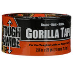 Gorilla Black Tough & Wide Tape  25 yd. product photo