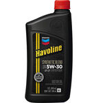 HAVOLINE Synthetic Blend Motor Oil SAE 5W-30 - Quart product photo