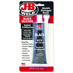 J-B Weld Black RTV Silicone Sealant and Adhesive - 3 oz. product photo