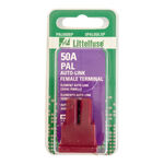 Littelfuse Auto Link PAL Female Terminal, 50A, Carded product photo