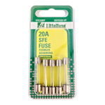 Littelfuse SFE Glass Fuse, 20A, Carded product photo