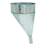 LubriMatic Offset Galvanized Steel Funnel - 5 qt. product photo