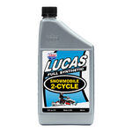 Lucas Oil Synthetic 2-Cycle Snowmobile Oil - 1 Quart product photo