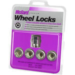 McGard Cone Seat Under Hub Cap Wheel Locks (M12 x 1.5 Thread) - Set of 4, Silver product photo