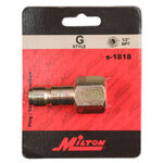 Milton 1/2 in. FNPT G Style Plug product photo