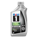 Mobil 1 Advanced Fuel Economy Full Synthetic Motor Oil SAE 0W-30 - Quart product photo