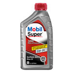 Mobil Super Synthetic Blend Motor Oil SAE 5W-20, 1 Quart product photo