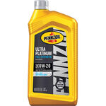 Pennzoil Ultra Platinum Synthetic SAE 0W-20 Motor Oil - Quart product photo