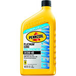 Pennzoil Platinum Euro Synthetic SAE 0W-40 Motor Oil - Quart product photo