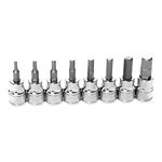 Performance Tool 8 pc. 3/8" Dr. SAE Hex Bit Set product photo