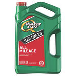 Quaker State All Mileage SAE 5W-20 Motor Oil - 5 Quart product photo