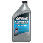 Quicksilver SAE 25W-40 Marine Engine Oil - 1 Quart product photo