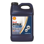 Shell Rotella T6 Full Synthetic SAE 5W-40 Diesel Engine Oil - 2.5 Gallon product photo