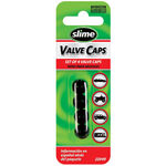 Slime Black Plastic Tire Valve Caps product photo