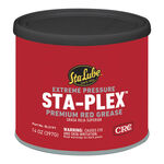 STA-LUBE STA-PLEX Extreme Pressure Premium Red Grease Can - 14oz product photo