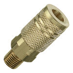 Tru-Flate 1/4" I/M Design  x 3/8" MNPT Steel Coupler product photo