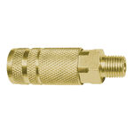 Tru-Flate 1/4" Lincoln Design  x 1/4" MNPT Steel Coupler product photo