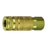 Tru-Flate 1/4" Lincoln Design  x 1/4" FNPT Steel Coupler product photo