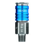 Tru-Flate 1/4" HI FLO Design  x 1/4" MNPT Aluminum Coupler product photo