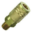 Amflo 1/4" I/M Design  x 1/4" MNPT Brass Coupler product photo