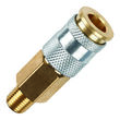 Amflo 1/4" HI FLO Design  x 1/4" MNPT Brass Coupler product photo