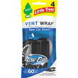 Little Trees Vent Wrap Car Air Freshener - New Car Scent - 4 Pack product photo