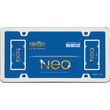 Cruiser Accessories Neo License Plate Frame, Chrome product photo