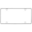 Cruiser Accessories Slim Rim License Plate Frame, Chrome product photo