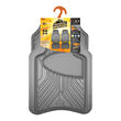 Armor All All Season Rubber Floor Mats, Grey - 4 PC product photo