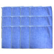 Detailers Choice 14" x 14" Blue Microfiber Cleaning Cloths
 product photo