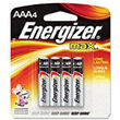 Energizer E92BP-4 AAA Max Alkaline Battery product photo